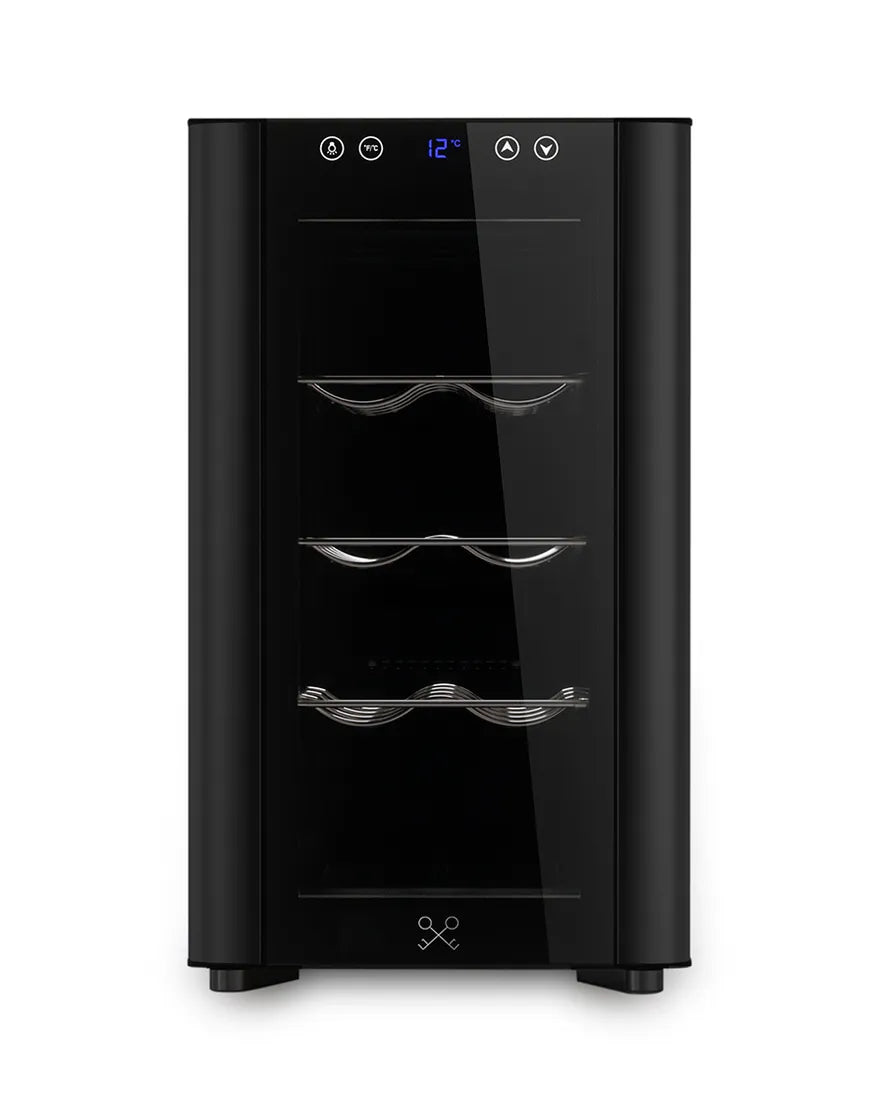 Cantinetta 8 bottiglie nera