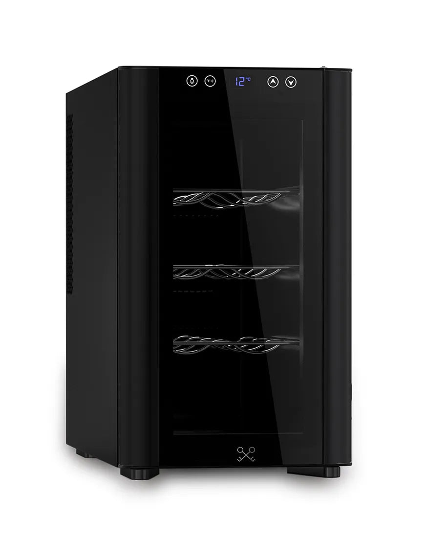 Cantinetta 8 bottiglie nera