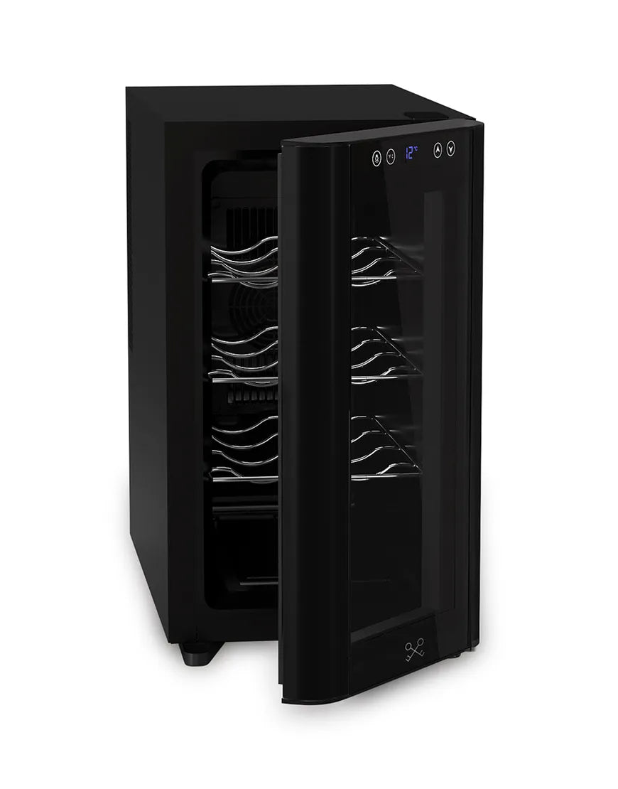 Cantinetta 8 bottiglie nera