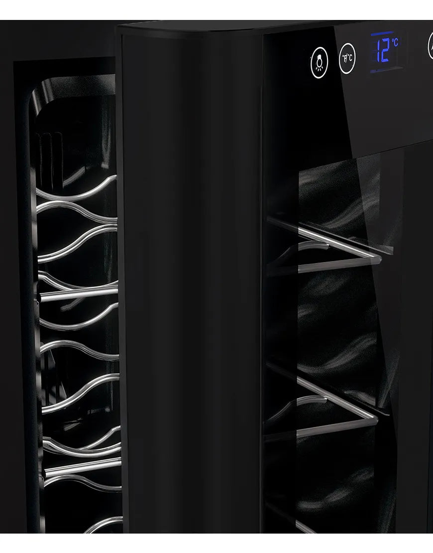 Cantinetta 8 bottiglie nera